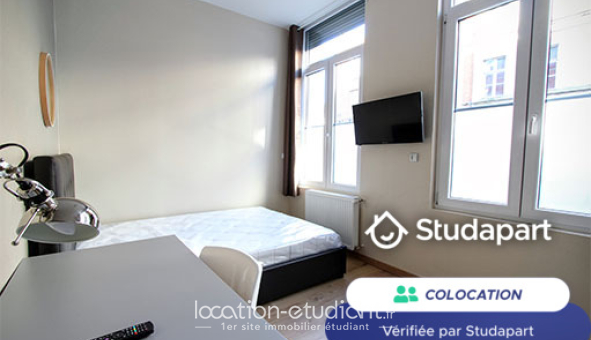 Colocation étudiante Studio &agrave; Lille (59800)