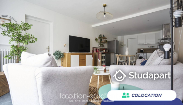 Colocation étudiante T4 &agrave; Lille (59800)