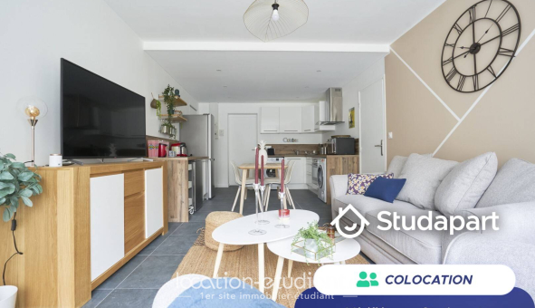 Colocation étudiante T4 &agrave; Lille (59800)