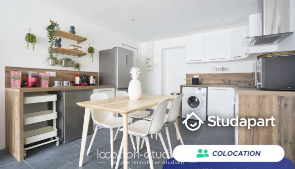 Colocation étudiante T4 &agrave; Lille (59800)