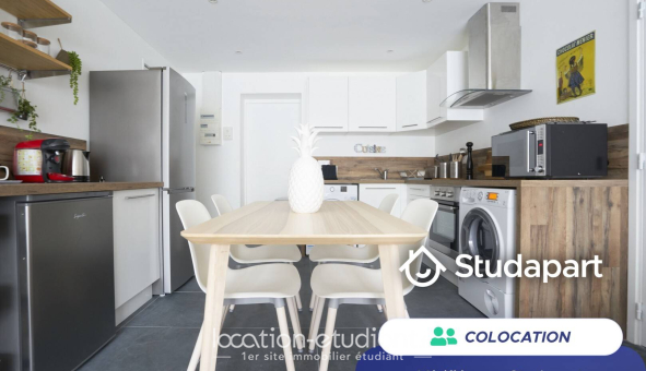 Colocation étudiante T4 &agrave; Lille (59800)