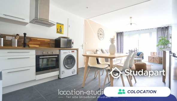 Colocation étudiante T4 &agrave; Lille (59800)