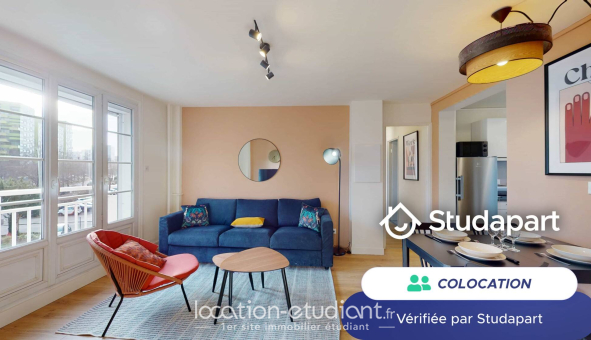 Colocation étudiante Studio &agrave; Lille (59800)