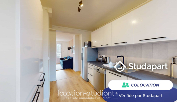 Colocation étudiante Studio &agrave; Lille (59800)