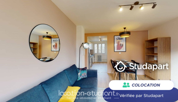 Colocation étudiante Studio &agrave; Lille (59800)