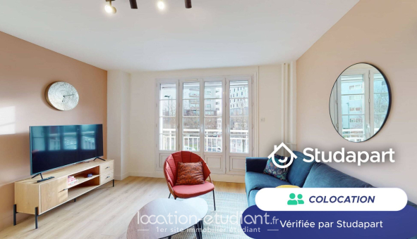 Colocation étudiante Studio &agrave; Lille (59800)