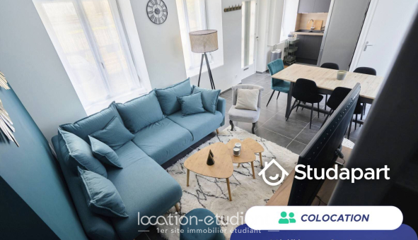 Colocation étudiante Studio &agrave; Lille (59800)
