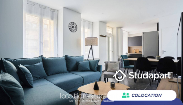 Colocation étudiante Studio &agrave; Lille (59800)