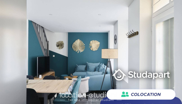 Colocation étudiante Studio &agrave; Lille (59800)