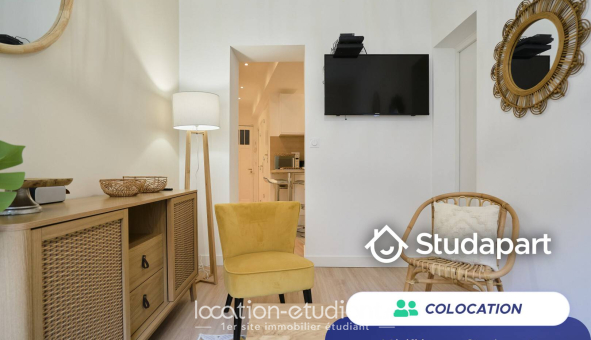 Colocation étudiante Studio &agrave; Lille (59800)