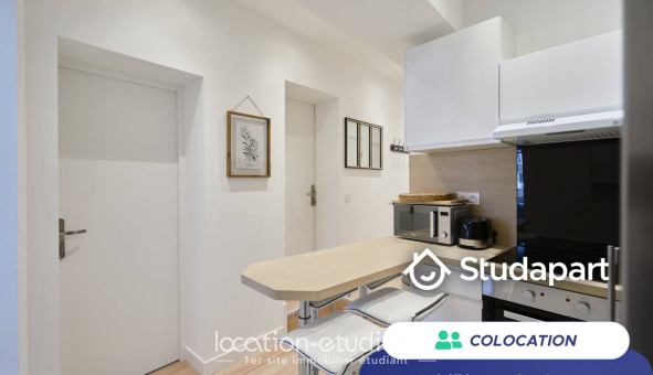 Colocation étudiante Studio &agrave; Lille (59800)