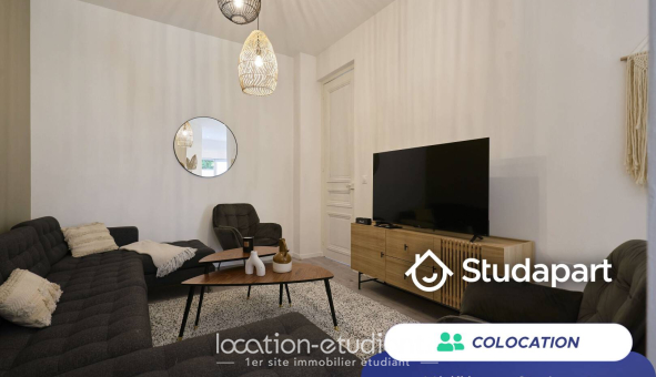 Colocation étudiante Studio &agrave; Lille (59800)