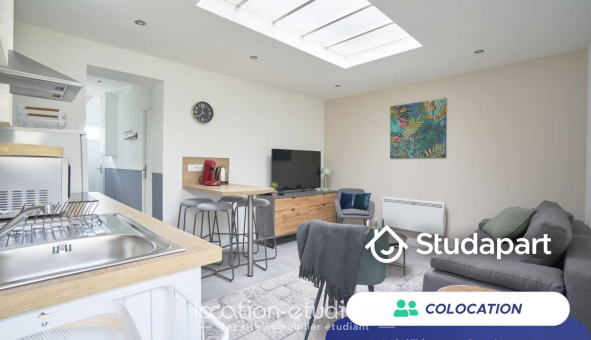 Colocation étudiante Studio &agrave; Lille (59800)