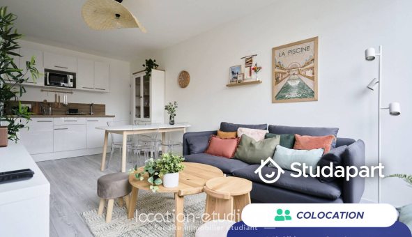 Colocation étudiante Studio &agrave; Lille (59800)