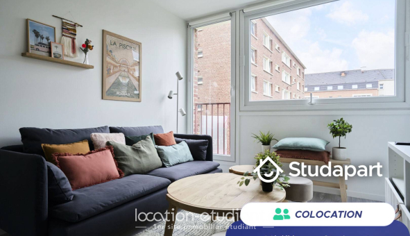 Colocation étudiante Studio &agrave; Lille (59800)