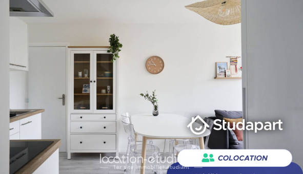 Colocation étudiante Studio &agrave; Lille (59800)
