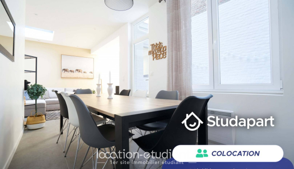 Colocation étudiante Studio &agrave; Lille (59800)
