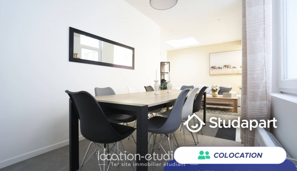 Colocation étudiante Studio &agrave; Lille (59800)
