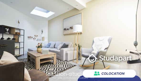 Colocation étudiante Studio &agrave; Lille (59800)