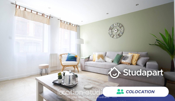 Colocation étudiante Studio &agrave; Lille (59800)