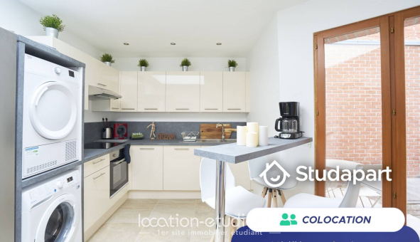 Colocation étudiante Studio &agrave; Lille (59800)