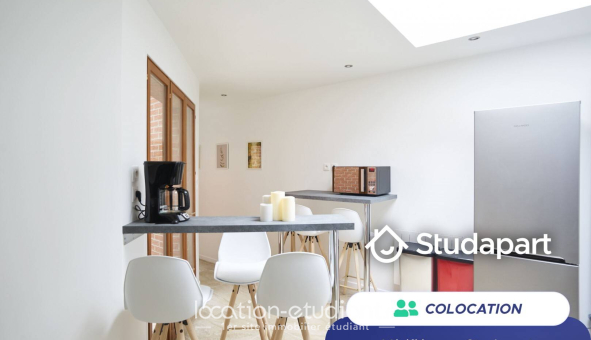 Colocation étudiante Studio &agrave; Lille (59800)