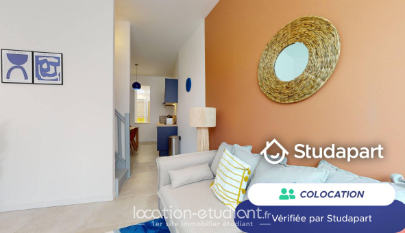 Colocation étudiante Studio &agrave; Lille (59800)