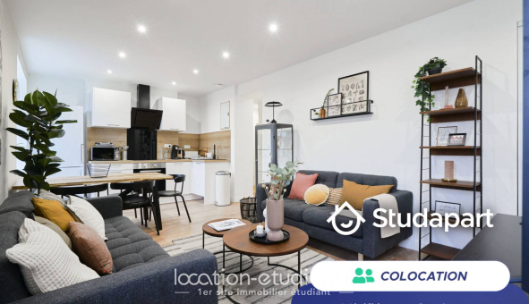 Colocation étudiante Studio &agrave; Lille (59800)