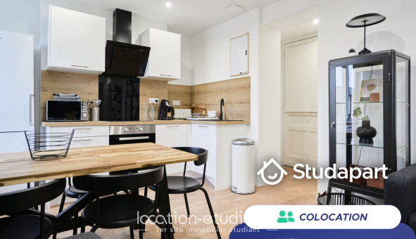 Colocation étudiante Studio &agrave; Lille (59800)