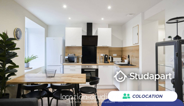 Colocation étudiante Studio &agrave; Lille (59800)