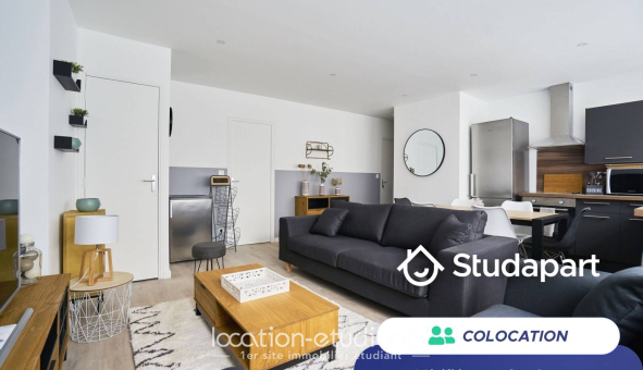 Colocation étudiante Studio &agrave; Lille (59800)