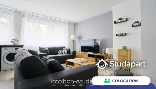 Colocation étudiante Studio &agrave; Lille (59800)