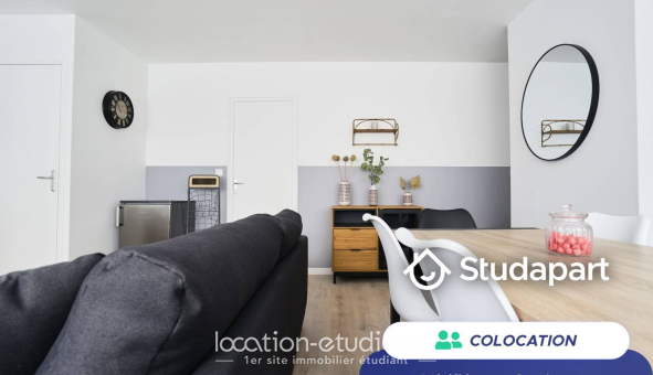 Colocation étudiante Studio &agrave; Lille (59800)