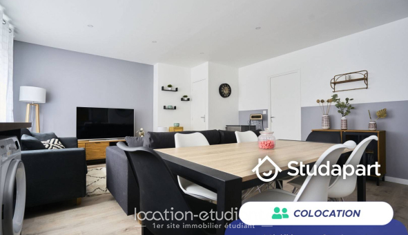 Colocation étudiante Studio &agrave; Lille (59800)