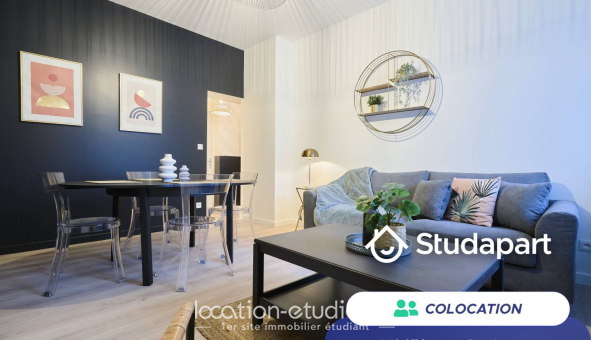Colocation étudiante Studio &agrave; Lille (59800)