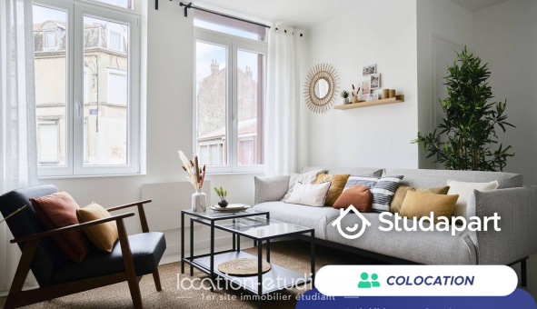 Colocation étudiante Studio &agrave; Lille (59800)