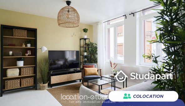 Colocation étudiante Studio &agrave; Lille (59800)