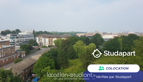 Colocation étudiante Studio &agrave; Lille (59800)
