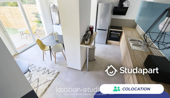 Colocation étudiante Studio &agrave; Lille (59800)