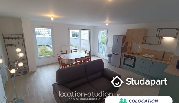 Colocation étudiante Studio &agrave; Lille (59800)