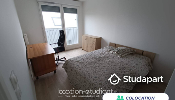 Colocation étudiante Studio &agrave; Lille (59800)