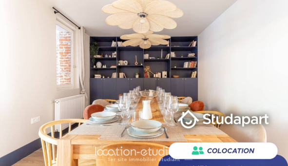 Colocation étudiante Studio &agrave; Lille (59800)