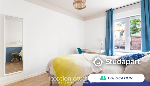 Colocation étudiante Studio &agrave; Lille (59800)