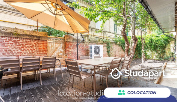Colocation étudiante Studio &agrave; Lille (59800)