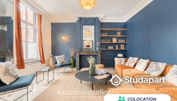 Colocation étudiante Studio &agrave; Lille (59800)