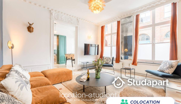 Colocation étudiante Studio &agrave; Lille (59800)