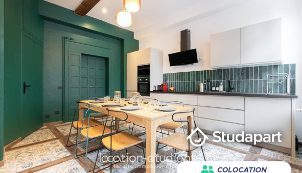 Colocation étudiante Studio &agrave; Lille (59800)