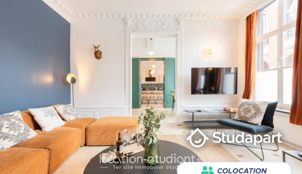 Colocation étudiante Studio &agrave; Lille (59800)