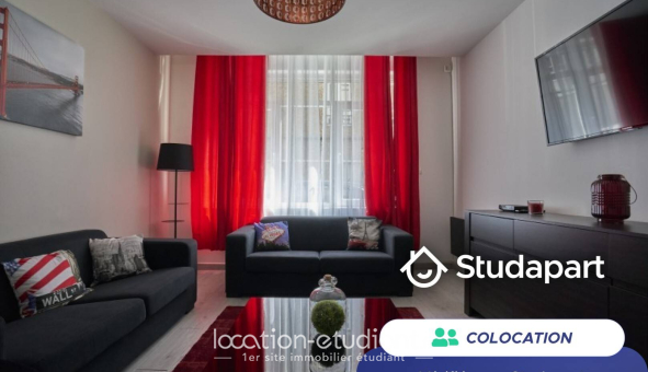 Colocation étudiante T1 &agrave; Lille (59800)