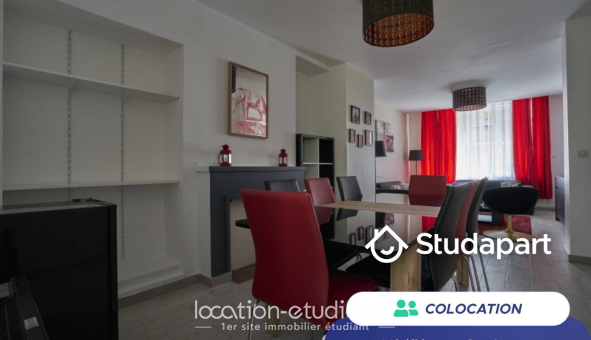 Colocation étudiante T1 &agrave; Lille (59800)